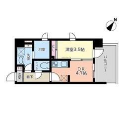 ヴィラージュ天神南ストリートの物件間取画像